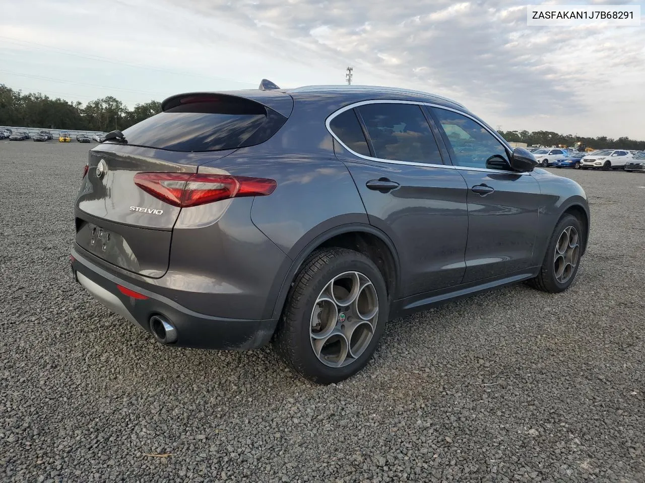 2018 Alfa Romeo Stelvio VIN: ZASFAKAN1J7B68291 Lot: 75150834