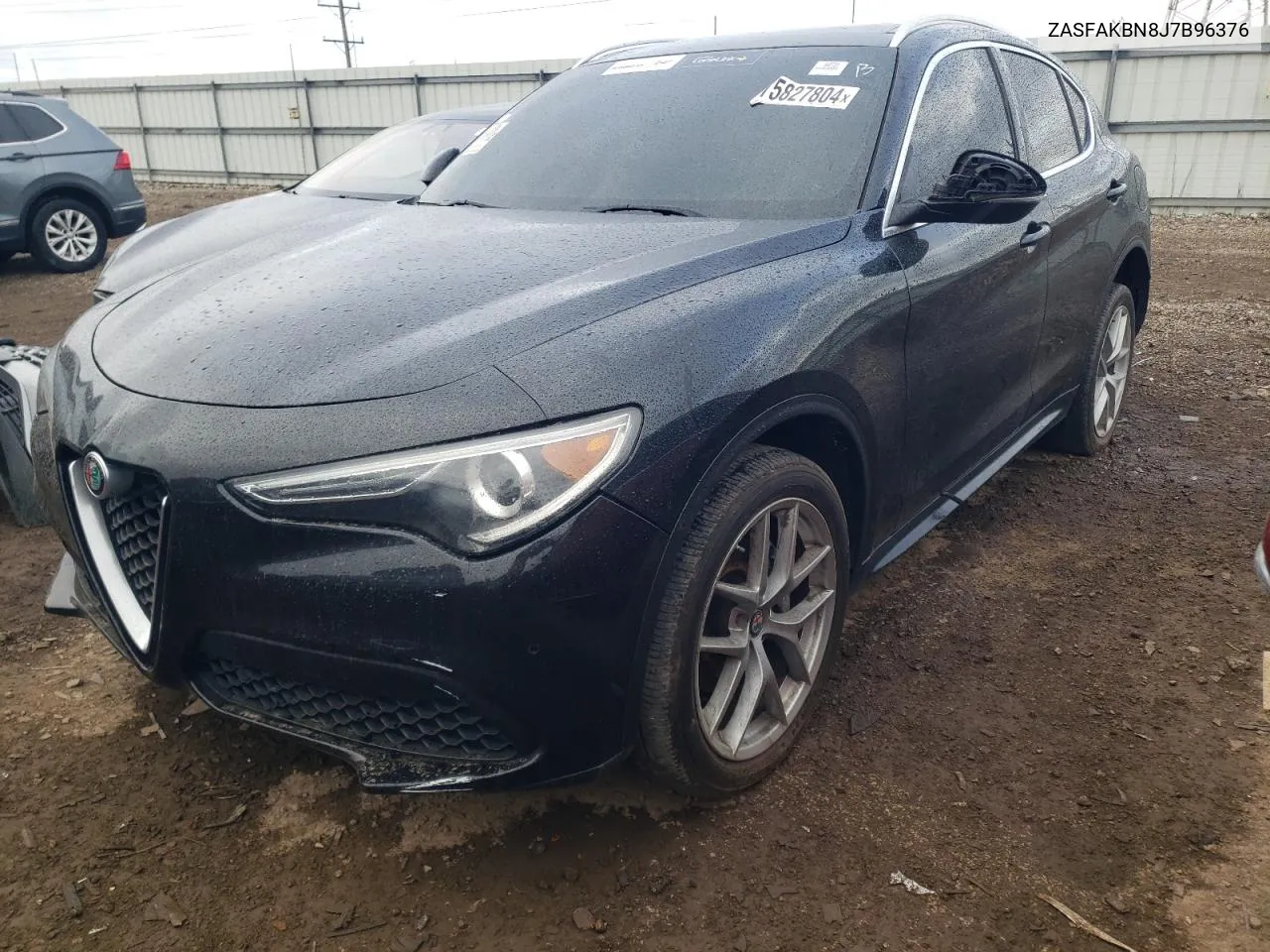 2018 Alfa Romeo Stelvio Ti VIN: ZASFAKBN8J7B96376 Lot: 75827804