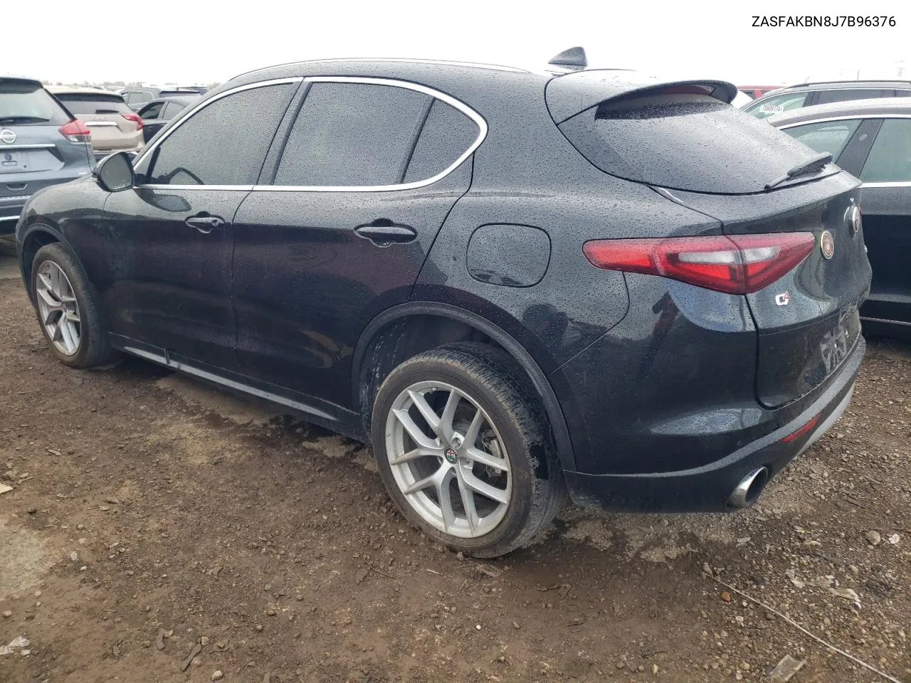 2018 Alfa Romeo Stelvio Ti VIN: ZASFAKBN8J7B96376 Lot: 75827804