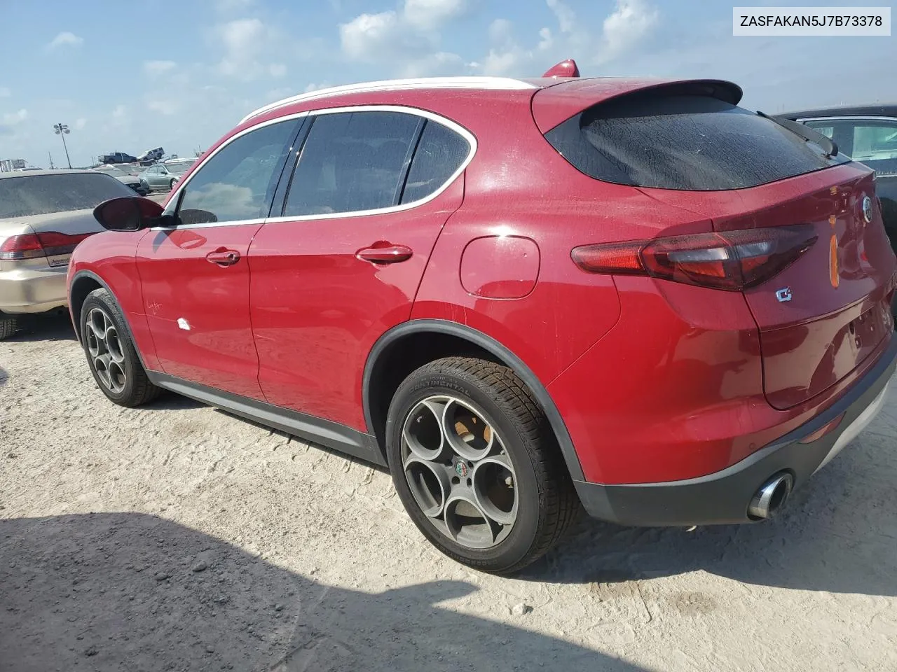 2018 Alfa Romeo Stelvio VIN: ZASFAKAN5J7B73378 Lot: 78552824