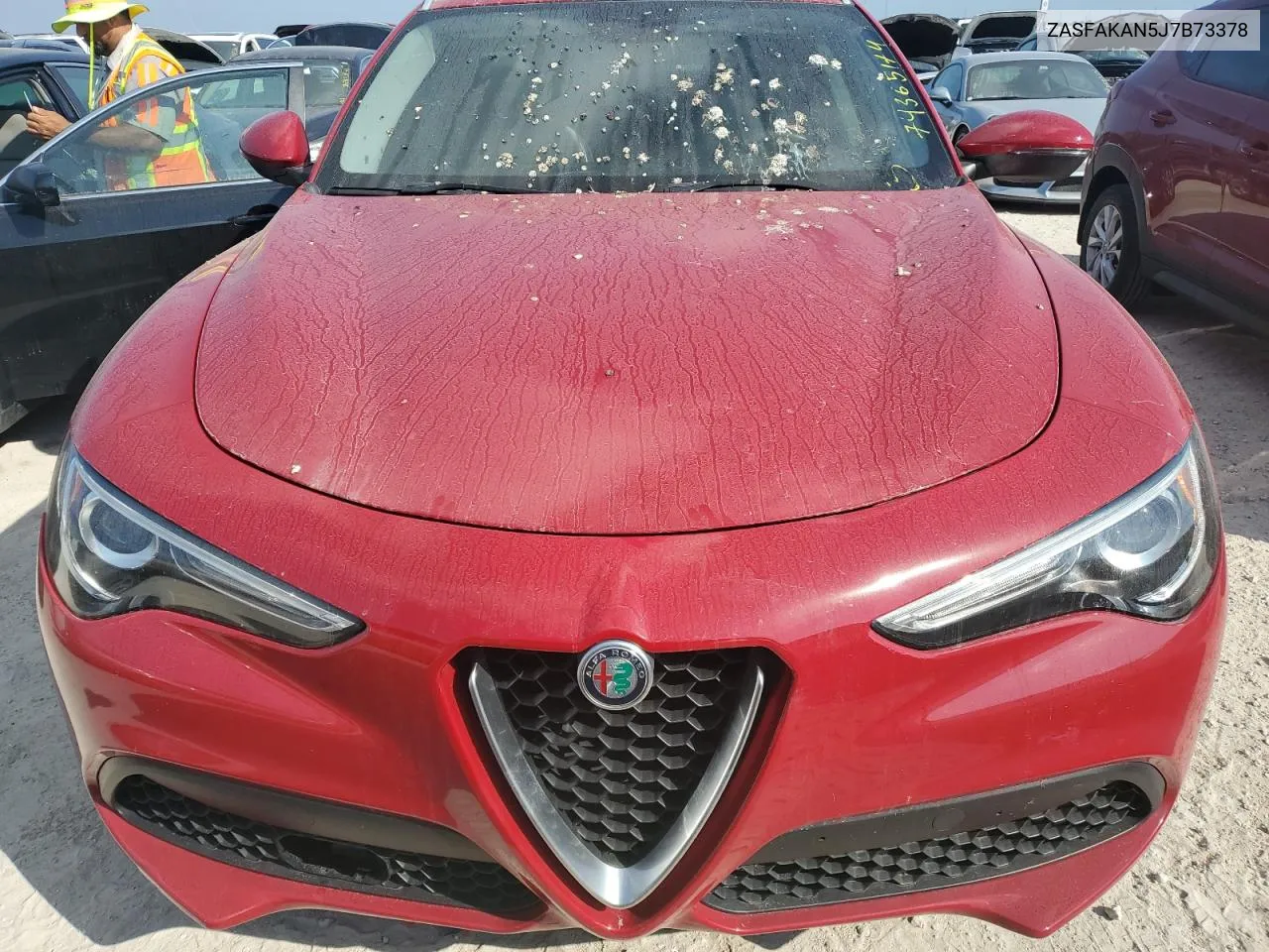 2018 Alfa Romeo Stelvio VIN: ZASFAKAN5J7B73378 Lot: 78552824