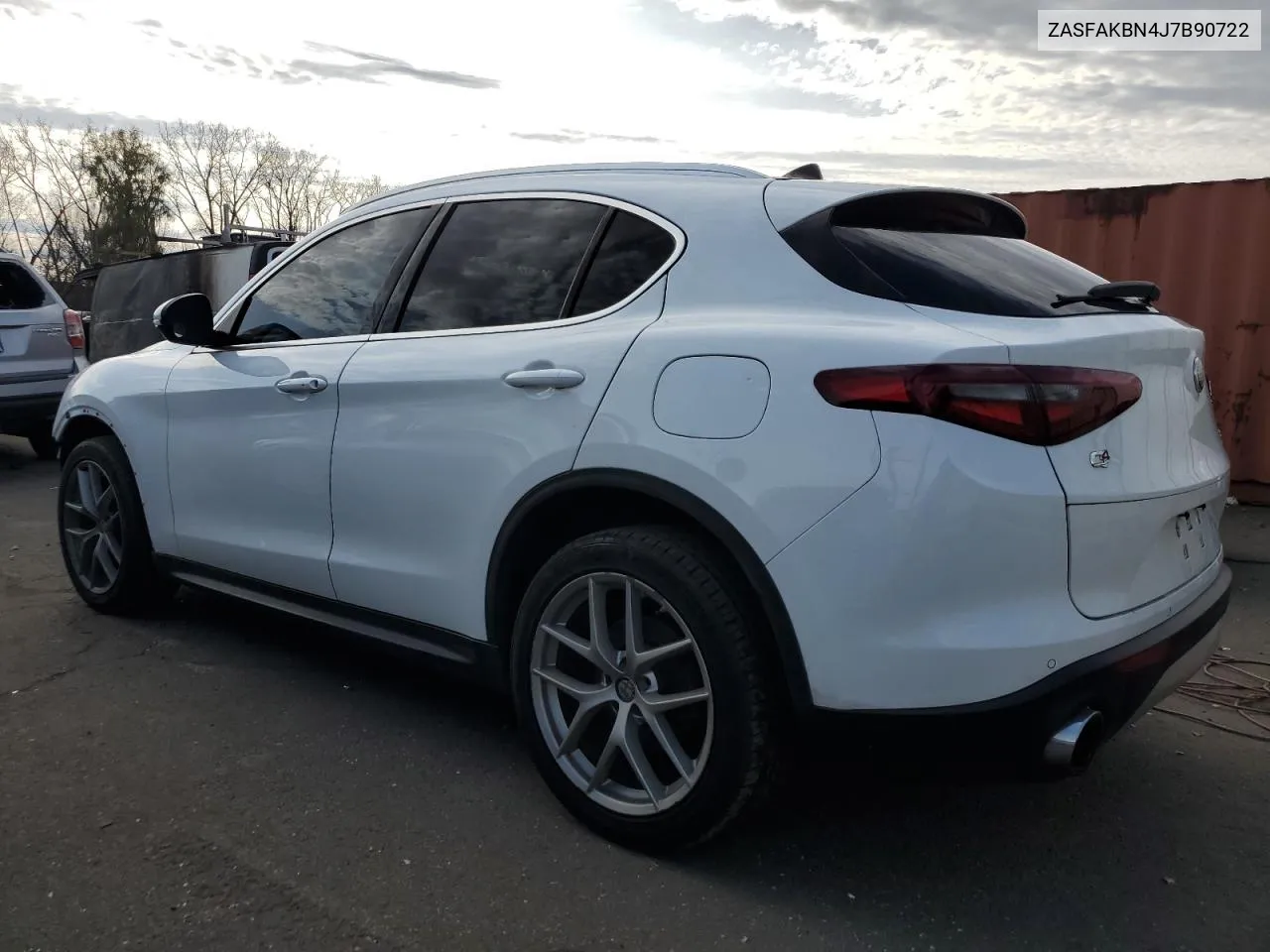 2018 Alfa Romeo Stelvio Ti VIN: ZASFAKBN4J7B90722 Lot: 78867004