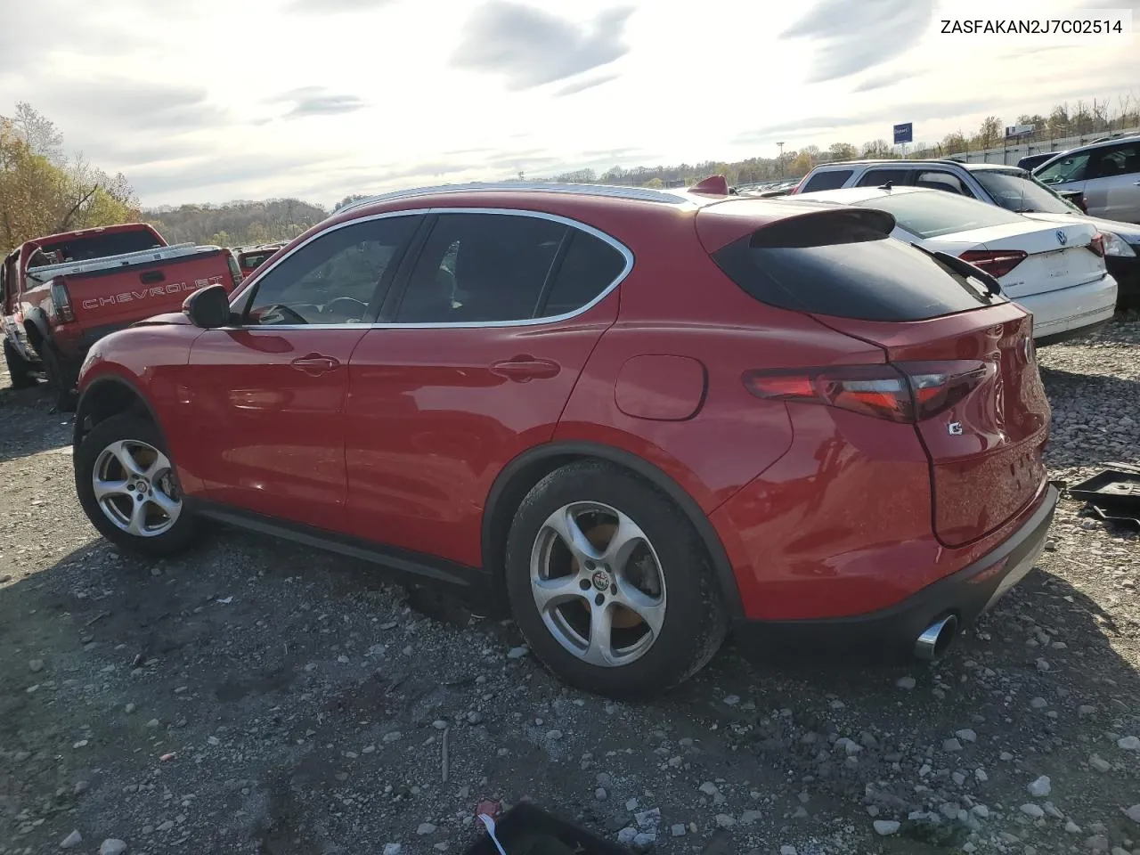 2018 Alfa Romeo Stelvio VIN: ZASFAKAN2J7C02514 Lot: 79497714