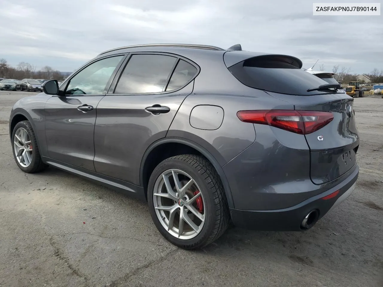 2018 Alfa Romeo Stelvio Sport VIN: ZASFAKPN0J7B90144 Lot: 80759064