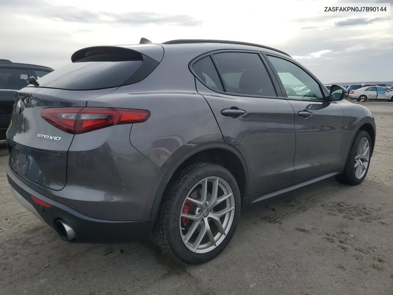 2018 Alfa Romeo Stelvio Sport VIN: ZASFAKPN0J7B90144 Lot: 80759064