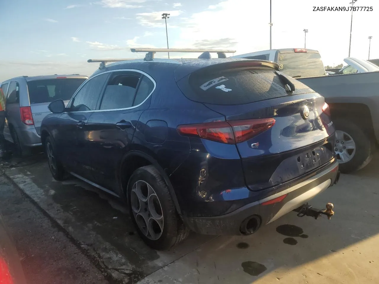 2018 Alfa Romeo Stelvio VIN: ZASFAKAN9J7B77725 Lot: 82061824