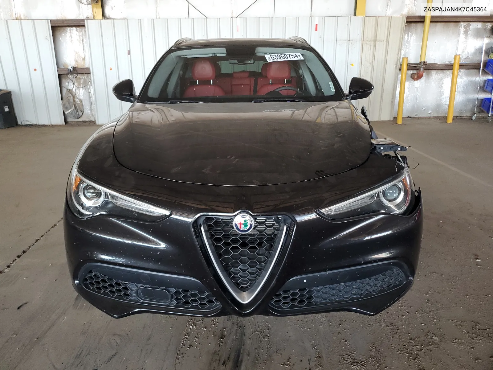 2019 Alfa Romeo Stelvio VIN: ZASPAJAN4K7C45364 Lot: 63960754