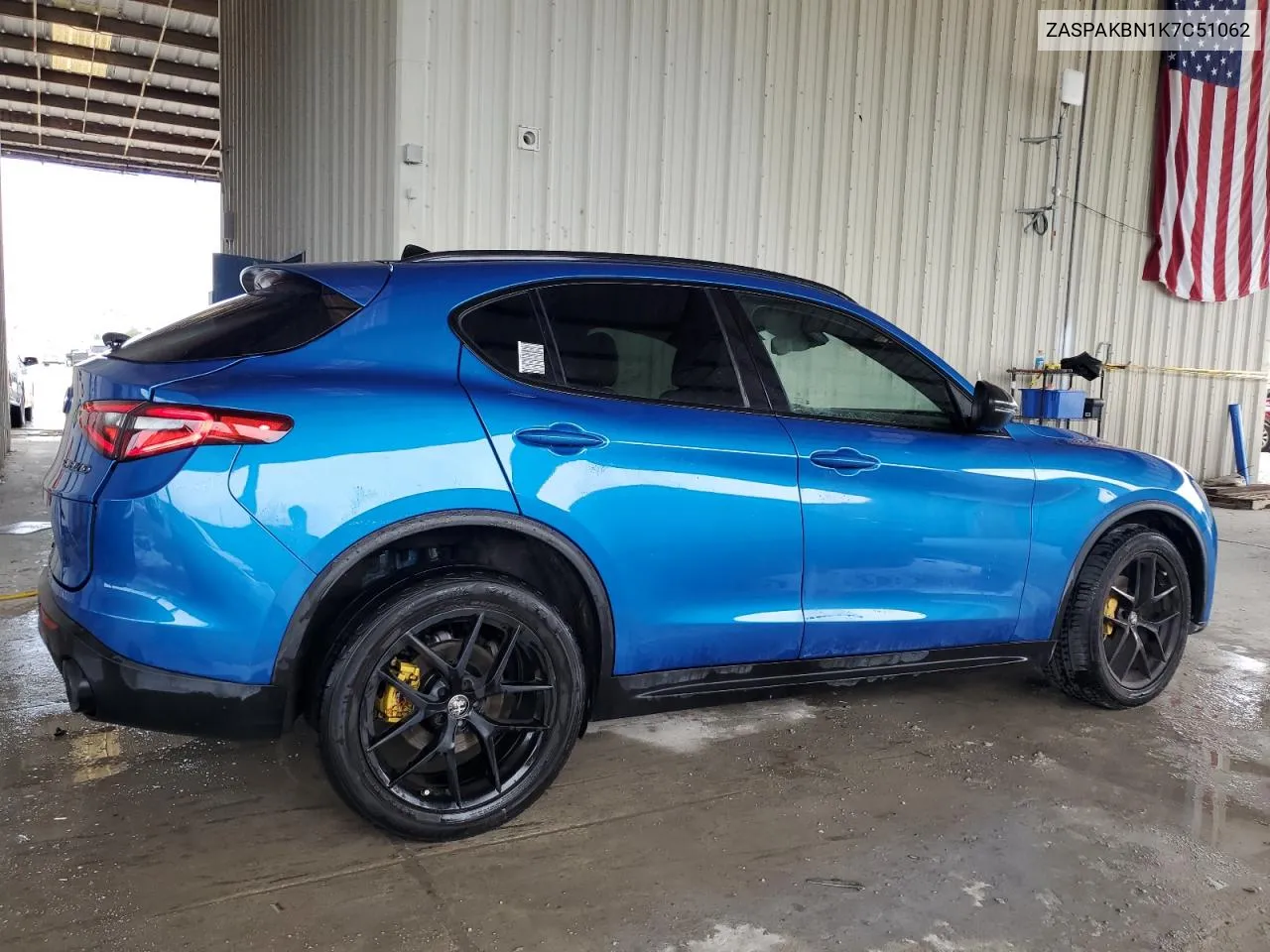 2019 Alfa Romeo Stelvio Ti VIN: ZASPAKBN1K7C51062 Lot: 71712544