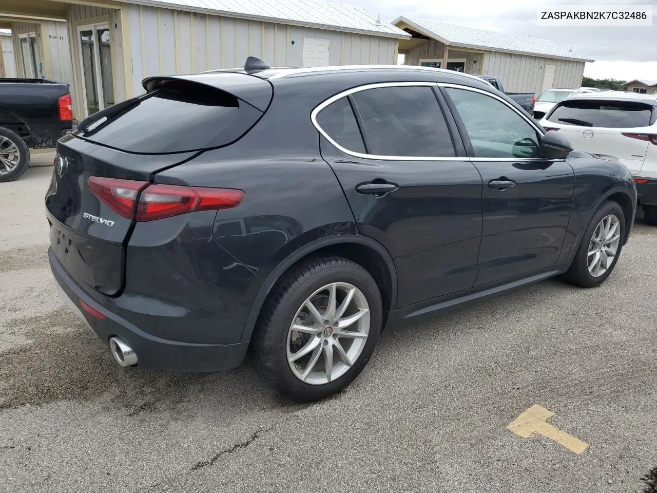 2019 Alfa Romeo Stelvio Ti VIN: ZASPAKBN2K7C32486 Lot: 73922674