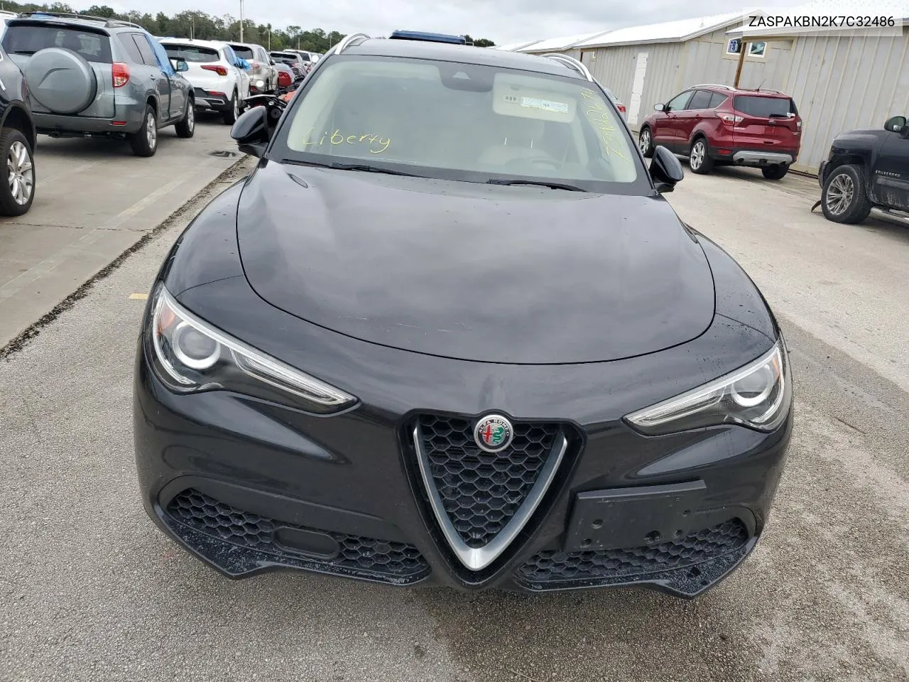 2019 Alfa Romeo Stelvio Ti VIN: ZASPAKBN2K7C32486 Lot: 73922674