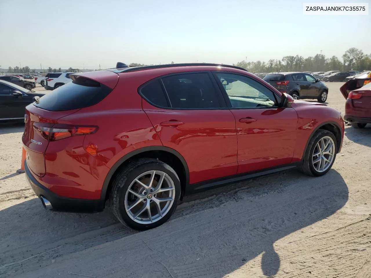 2019 Alfa Romeo Stelvio VIN: ZASPAJAN0K7C35575 Lot: 75903754