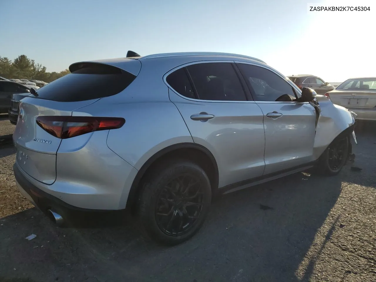 2019 Alfa Romeo Stelvio Ti VIN: ZASPAKBN2K7C45304 Lot: 76204994