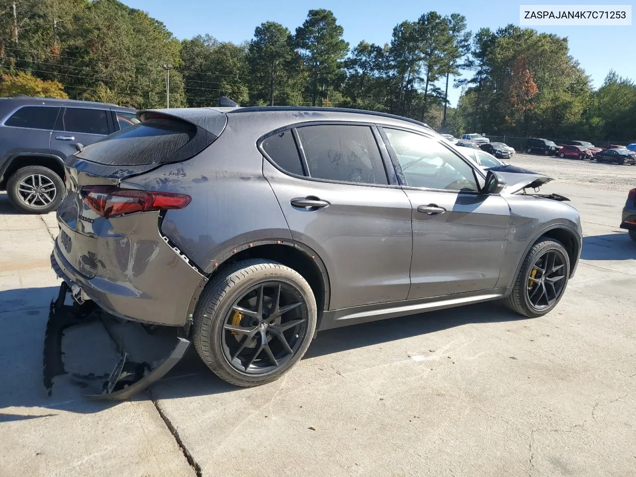 2019 Alfa Romeo Stelvio VIN: ZASPAJAN4K7C71253 Lot: 77332924