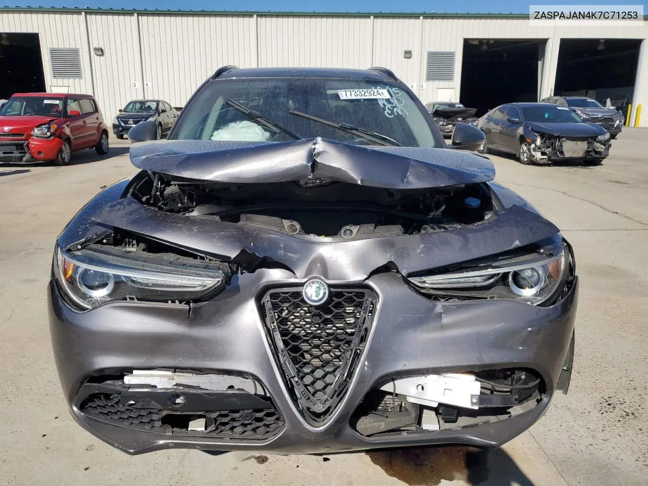 2019 Alfa Romeo Stelvio VIN: ZASPAJAN4K7C71253 Lot: 77332924