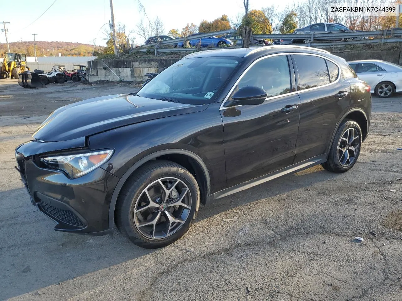 2019 Alfa Romeo Stelvio Ti VIN: ZASPAKBN1K7C44399 Lot: 77816564