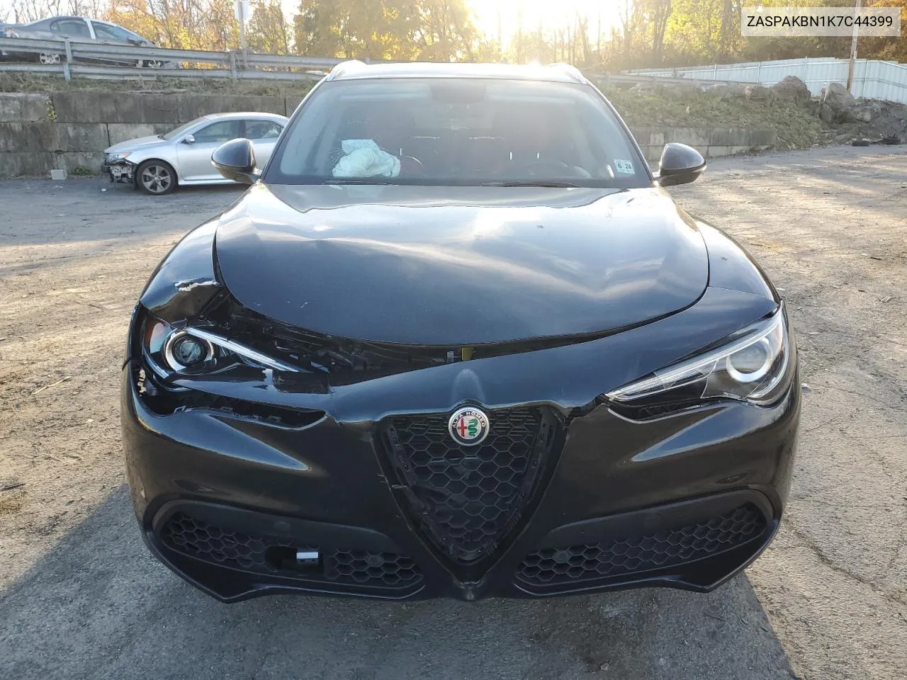 2019 Alfa Romeo Stelvio Ti VIN: ZASPAKBN1K7C44399 Lot: 77816564