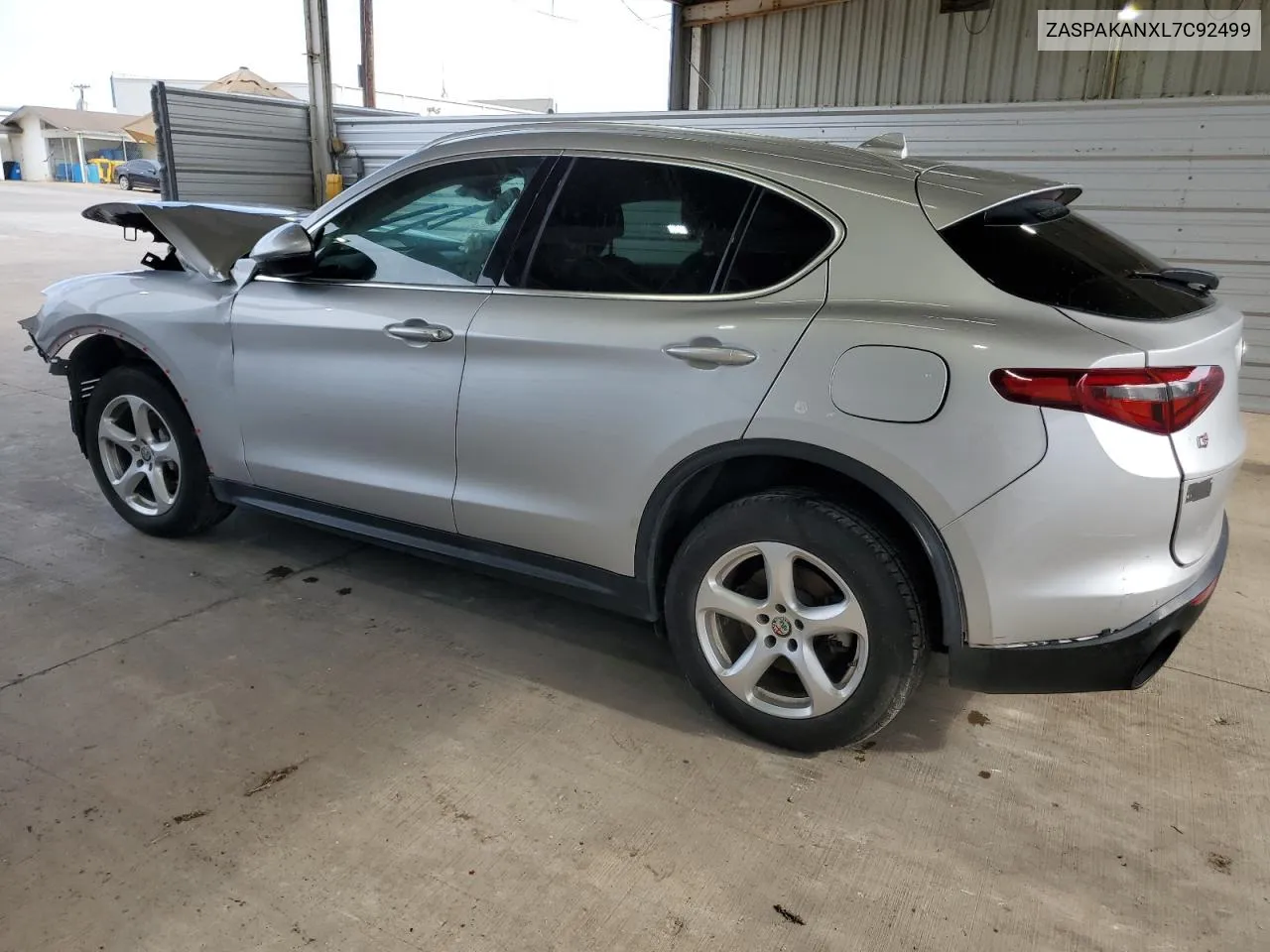 2020 Alfa Romeo Stelvio VIN: ZASPAKANXL7C92499 Lot: 64109274