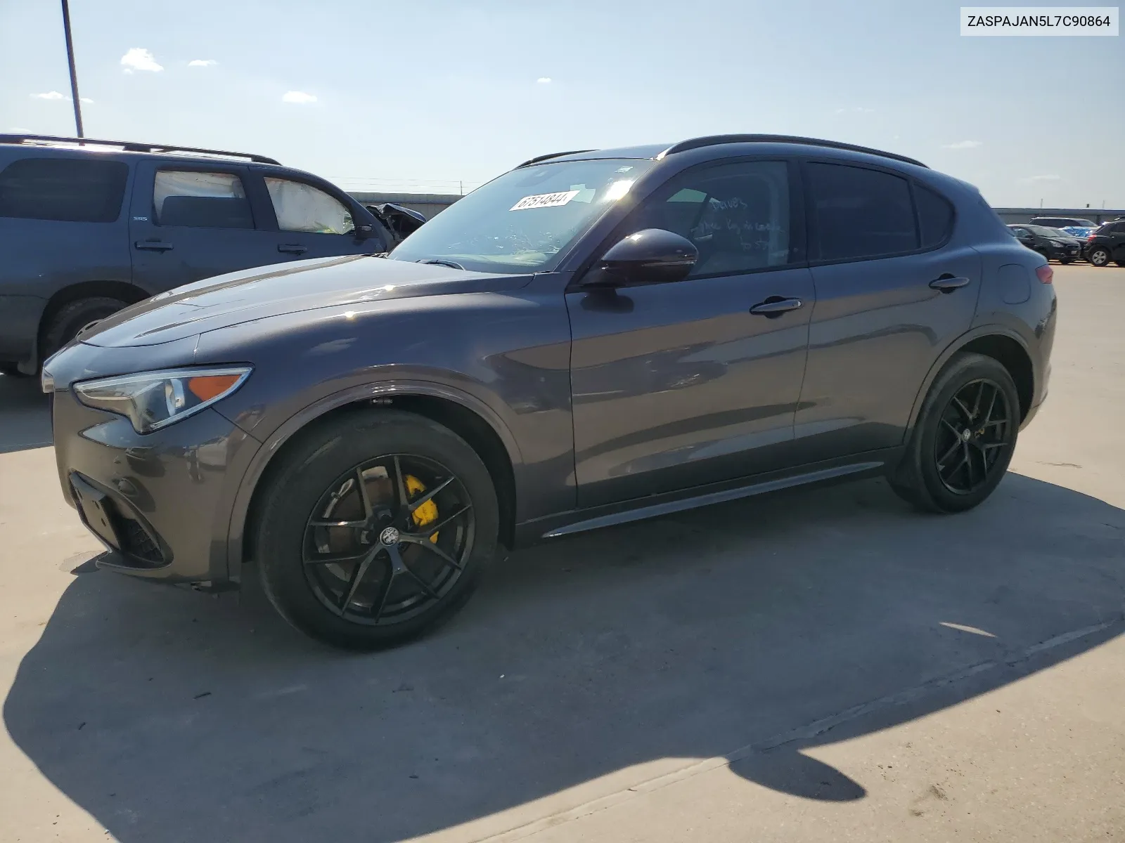 2020 Alfa Romeo Stelvio VIN: ZASPAJAN5L7C90864 Lot: 40574126