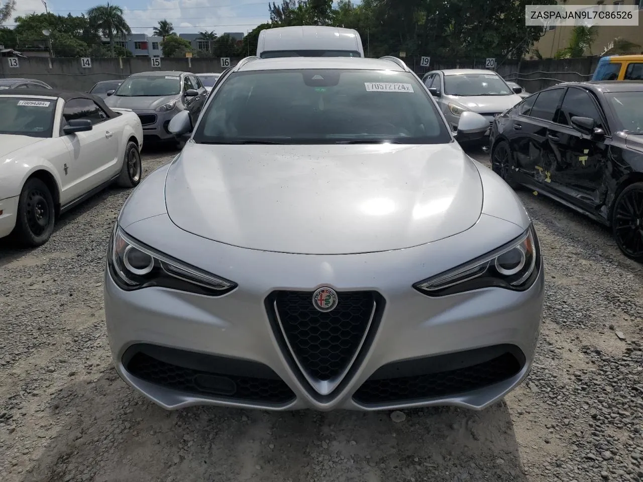 2020 Alfa Romeo Stelvio VIN: ZASPAJAN9L7C86526 Lot: 70572724