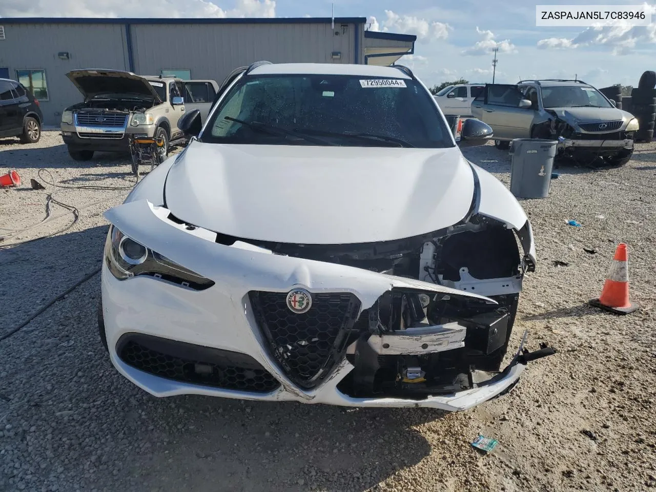 2020 Alfa Romeo Stelvio VIN: ZASPAJAN5L7C83946 Lot: 72950044