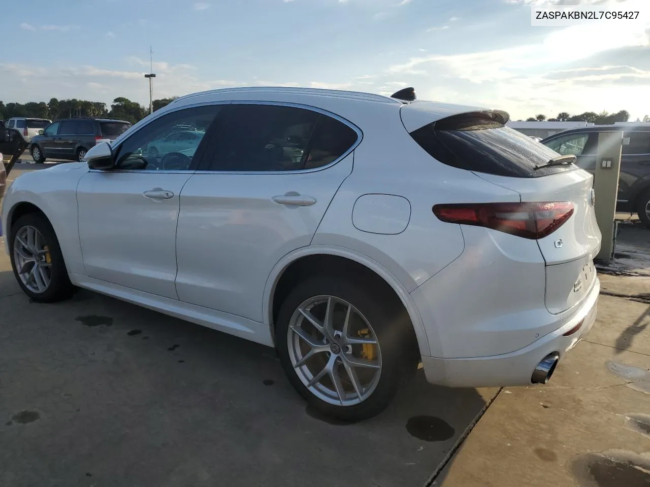 2020 Alfa Romeo Stelvio Ti VIN: ZASPAKBN2L7C95427 Lot: 73869064