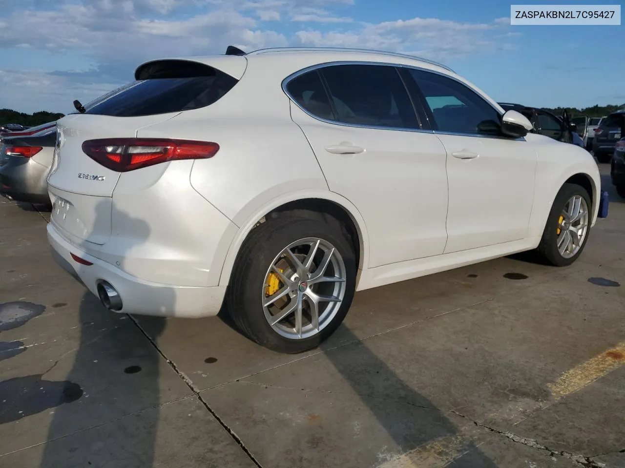 2020 Alfa Romeo Stelvio Ti VIN: ZASPAKBN2L7C95427 Lot: 73869064