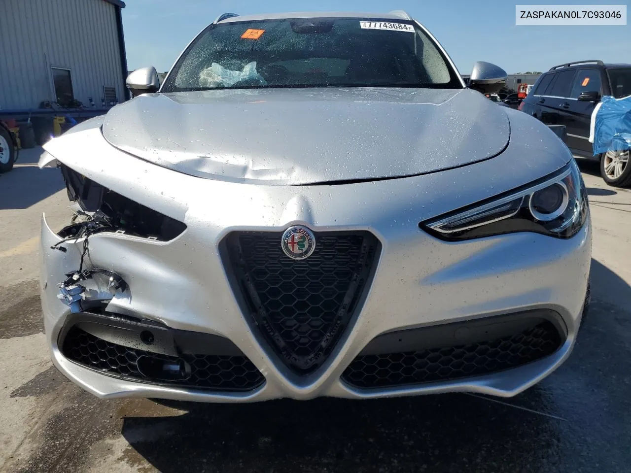 2020 Alfa Romeo Stelvio VIN: ZASPAKAN0L7C93046 Lot: 77743684