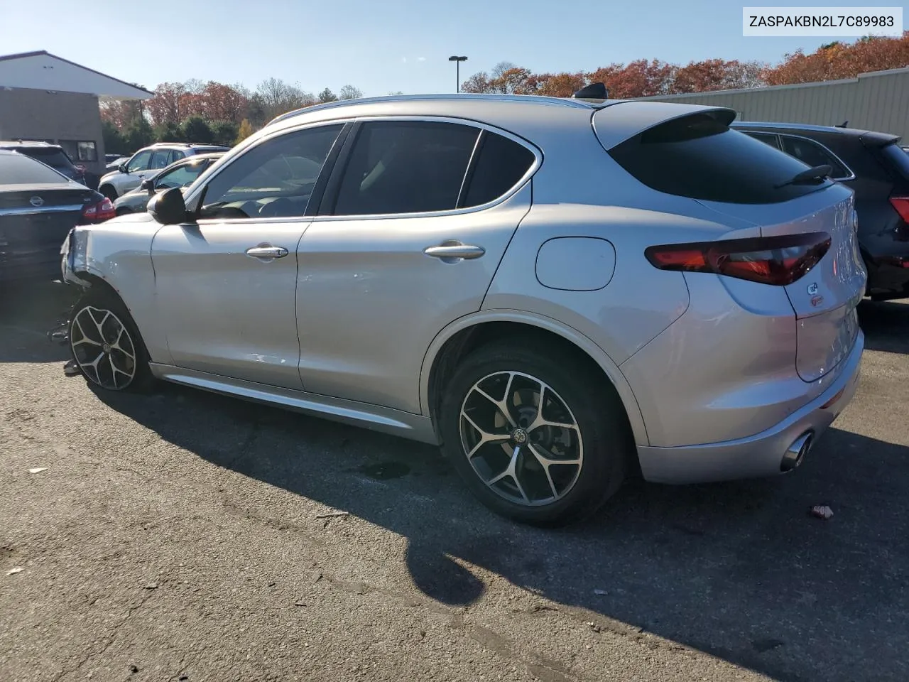 2020 Alfa Romeo Stelvio Ti VIN: ZASPAKBN2L7C89983 Lot: 79204474