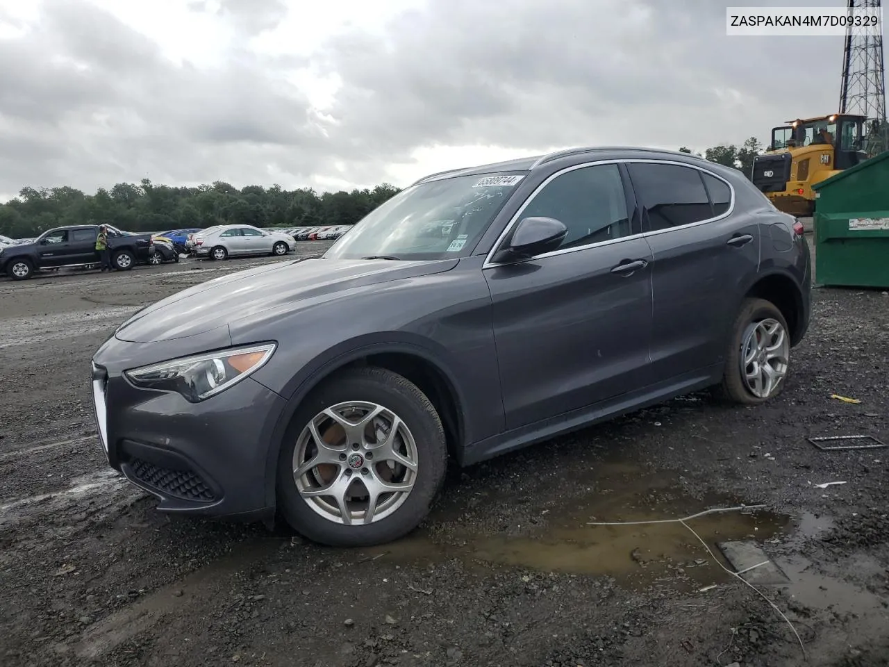 2021 Alfa Romeo Stelvio Sport VIN: ZASPAKAN4M7D09329 Lot: 65809744