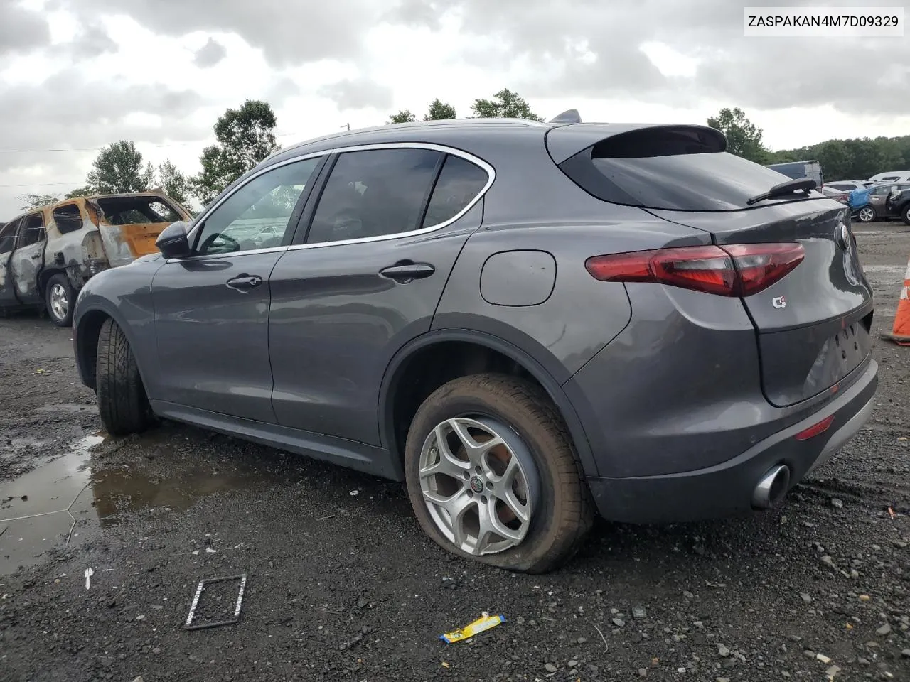 2021 Alfa Romeo Stelvio Sport VIN: ZASPAKAN4M7D09329 Lot: 65809744