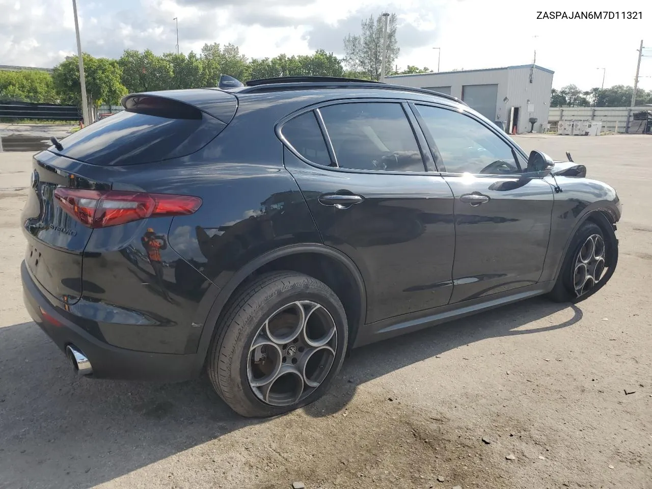 2021 Alfa Romeo Stelvio Sport VIN: ZASPAJAN6M7D11321 Lot: 66558944