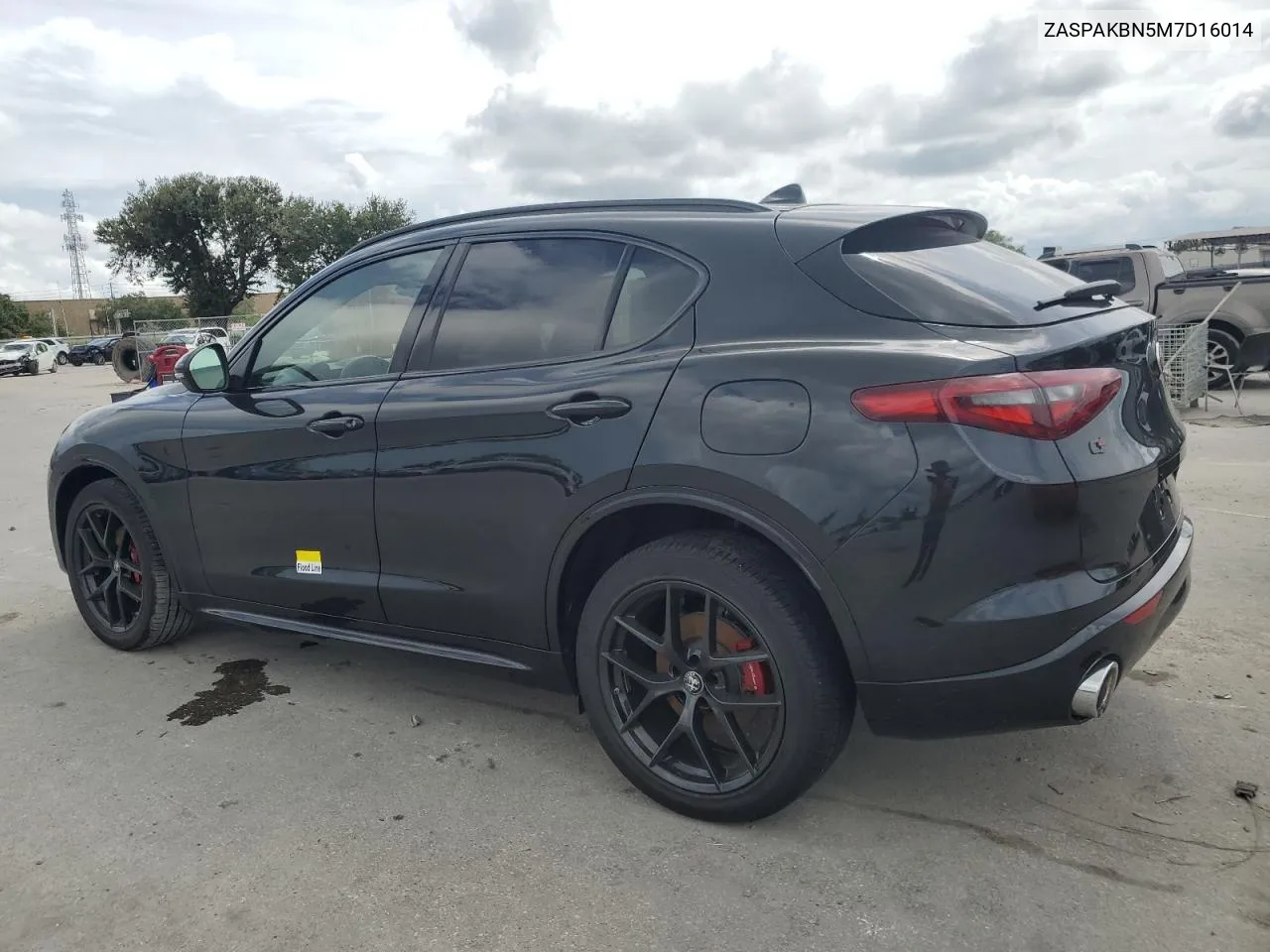 2021 Alfa Romeo Stelvio Ti VIN: ZASPAKBN5M7D16014 Lot: 71400844