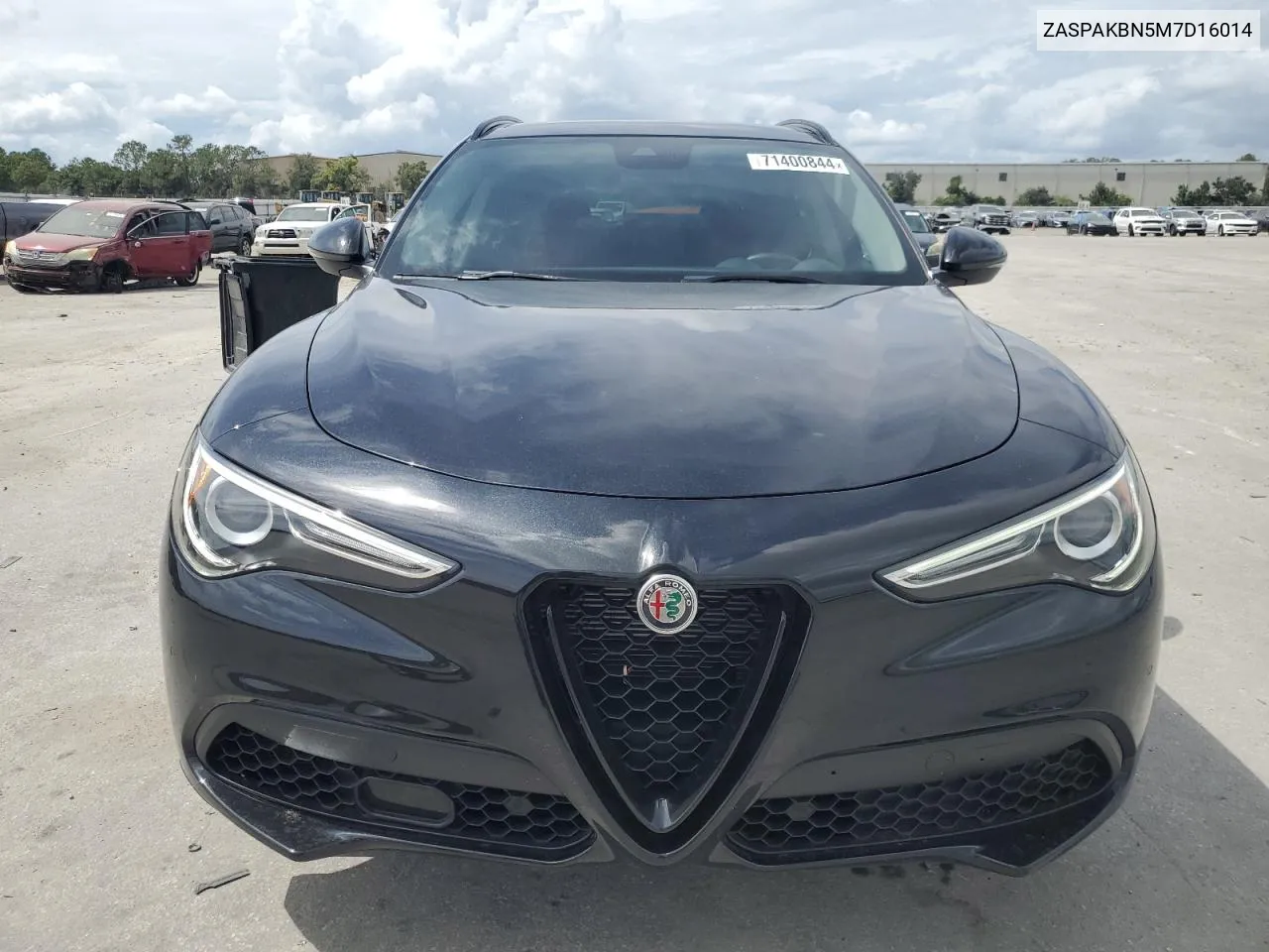 2021 Alfa Romeo Stelvio Ti VIN: ZASPAKBN5M7D16014 Lot: 71400844