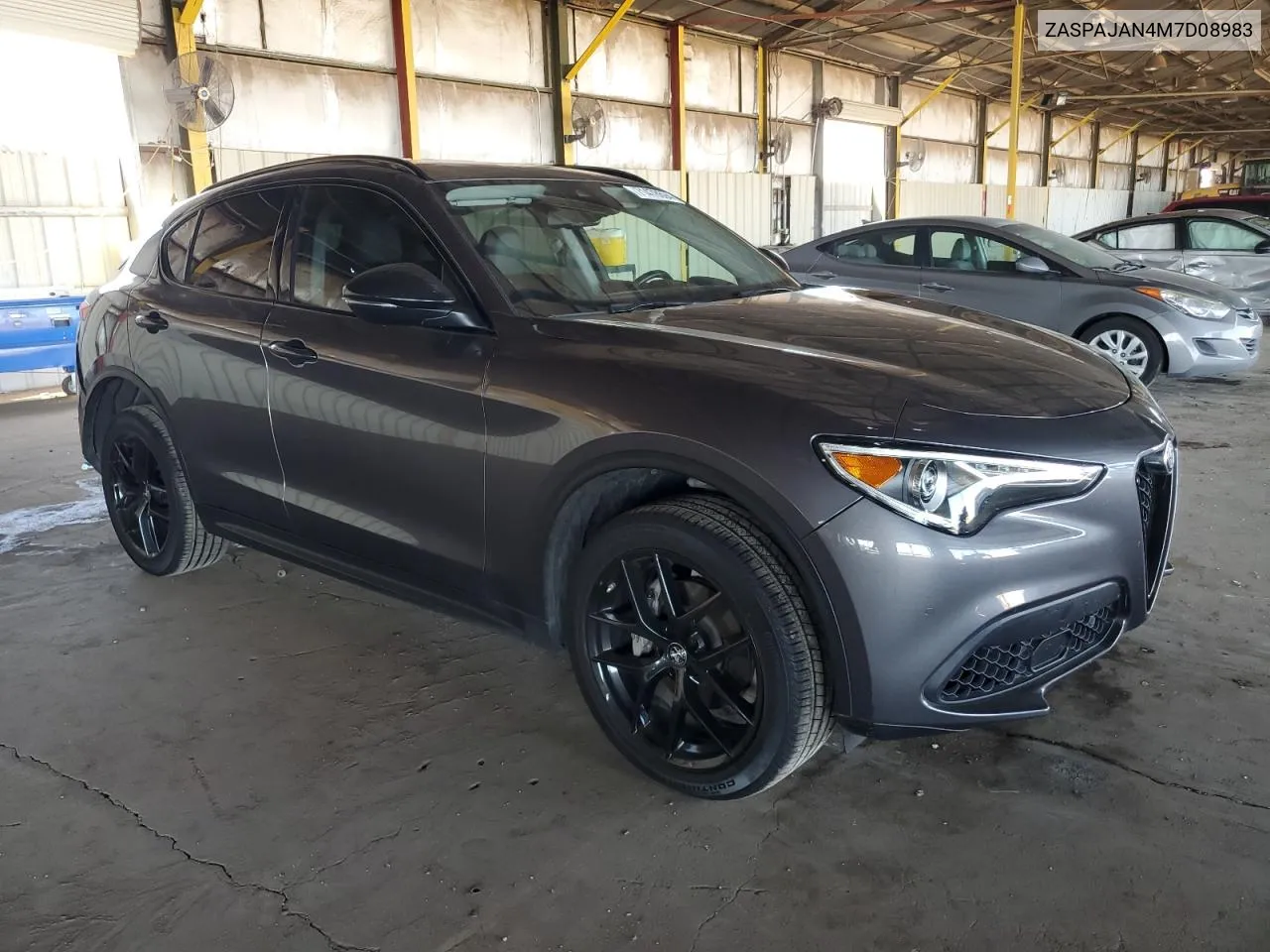 2021 Alfa Romeo Stelvio Sport VIN: ZASPAJAN4M7D08983 Lot: 71478694