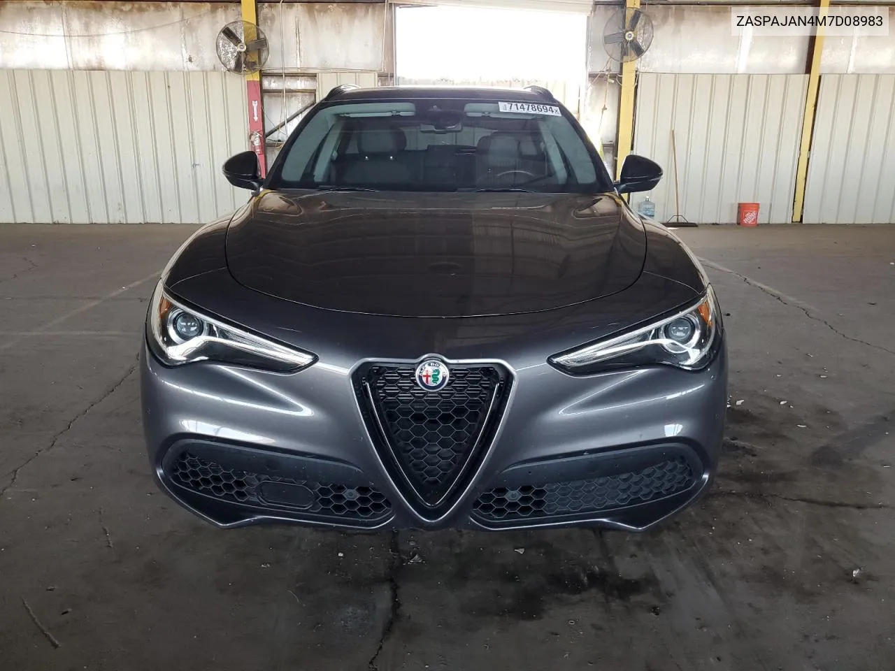 2021 Alfa Romeo Stelvio Sport VIN: ZASPAJAN4M7D08983 Lot: 71478694