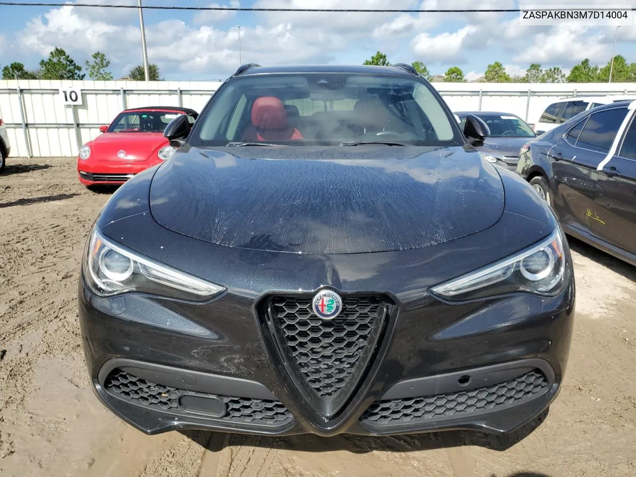 2021 Alfa Romeo Stelvio Ti VIN: ZASPAKBN3M7D14004 Lot: 73856044