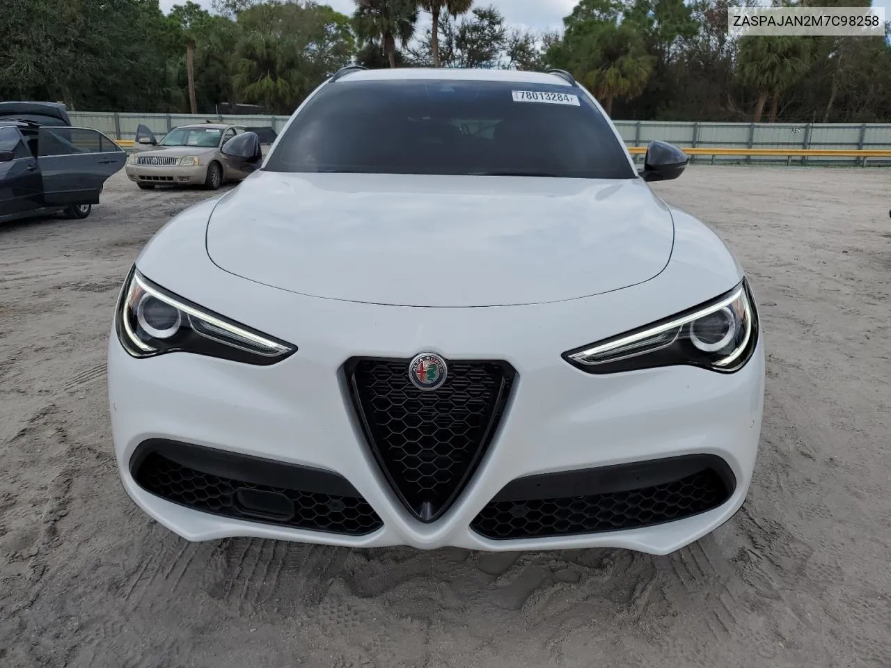 2021 Alfa Romeo Stelvio Sport VIN: ZASPAJAN2M7C98258 Lot: 78013284