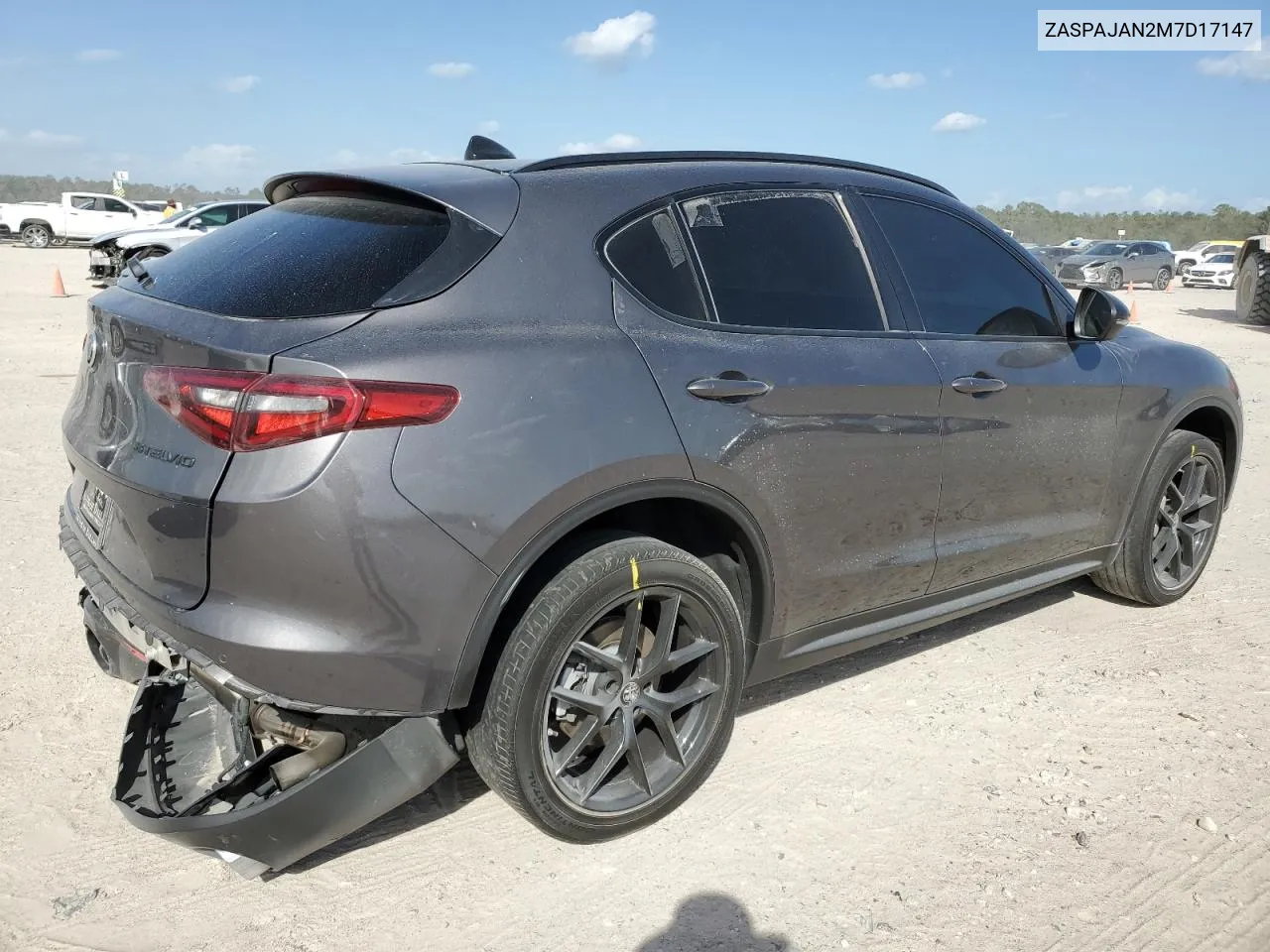 2021 Alfa Romeo Stelvio Sport VIN: ZASPAJAN2M7D17147 Lot: 78169324