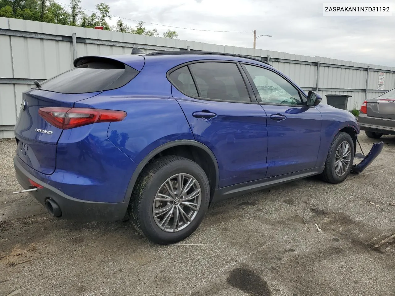 2022 Alfa Romeo Stelvio VIN: ZASPAKAN1N7D31192 Lot: 54843614