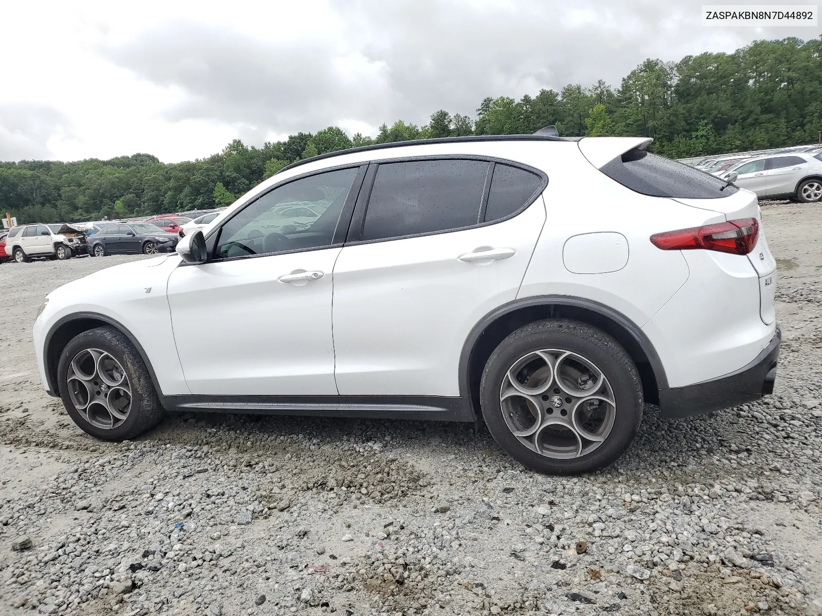 2022 Alfa Romeo Stelvio Ti VIN: ZASPAKBN8N7D44892 Lot: 64206424