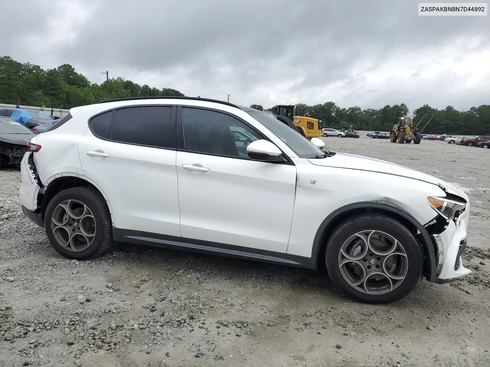 2022 Alfa Romeo Stelvio Ti VIN: ZASPAKBN8N7D44892 Lot: 64206424