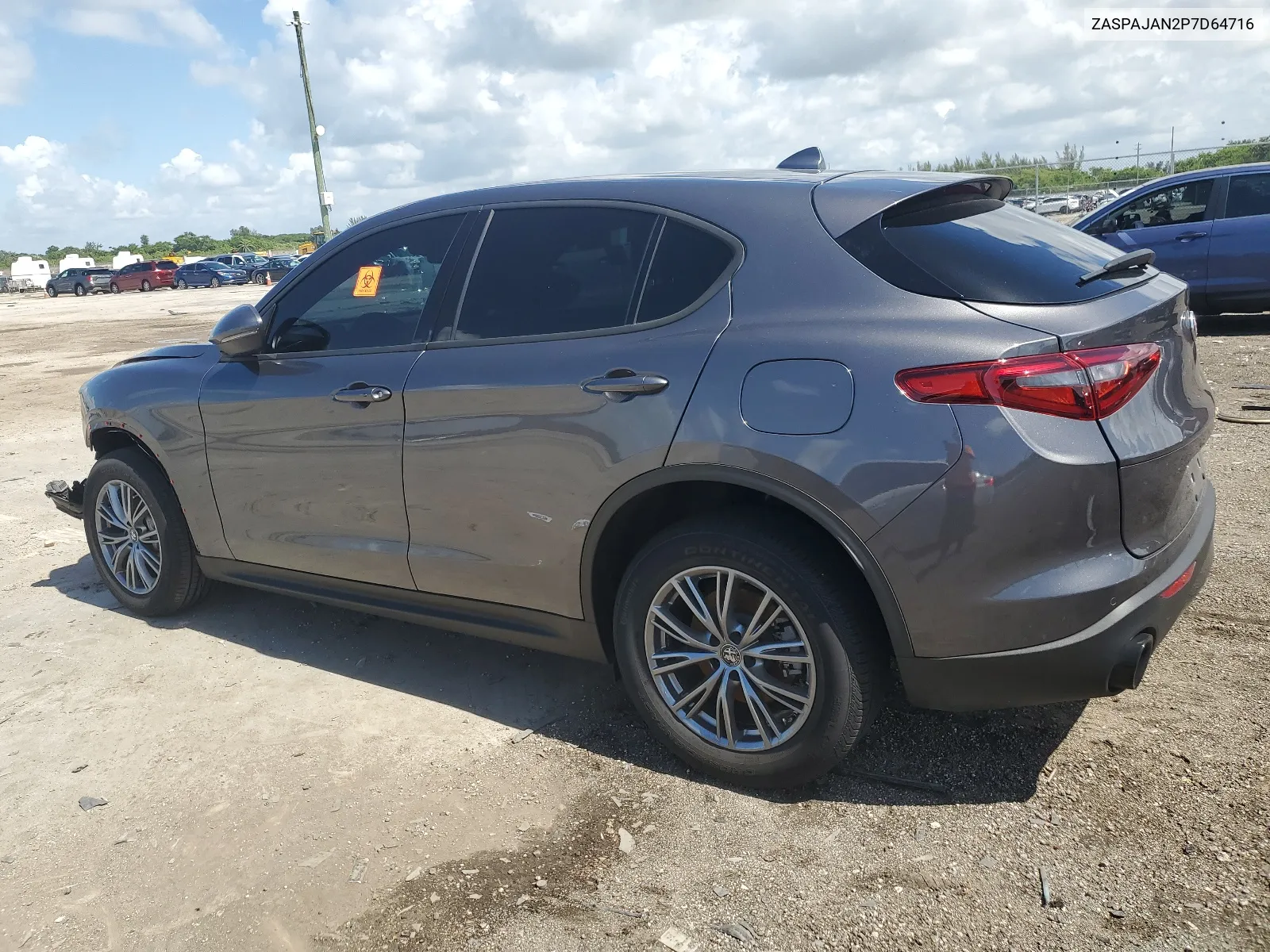 2023 Alfa Romeo Stelvio Sprint VIN: ZASPAJAN2P7D64716 Lot: 64413694