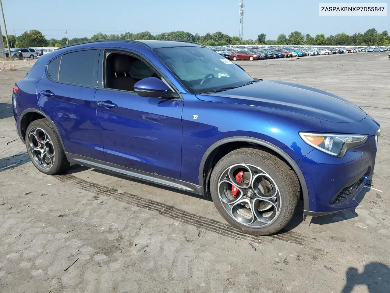 2023 Alfa Romeo Stelvio Ti VIN: ZASPAKBNXP7D55847 Lot: 68954174