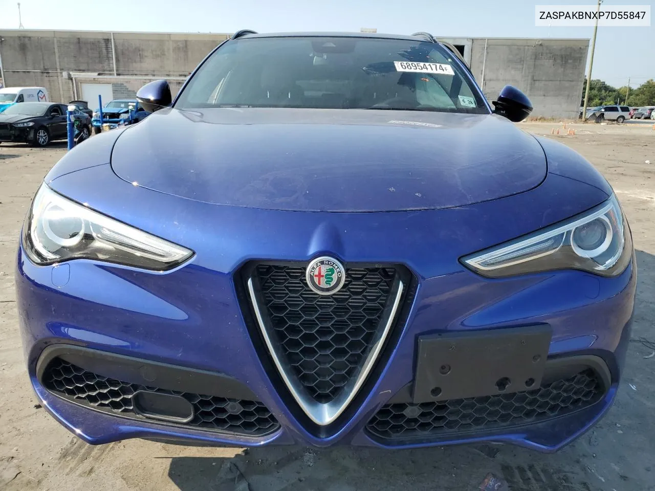 2023 Alfa Romeo Stelvio Ti VIN: ZASPAKBNXP7D55847 Lot: 68954174