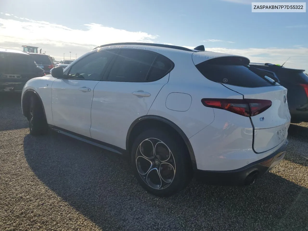 2023 Alfa Romeo Stelvio Ti VIN: ZASPAKBN7P7D55322 Lot: 74137174