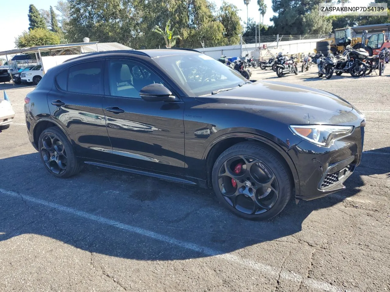 2023 Alfa Romeo Stelvio Ti VIN: ZASPAKBN0P7D54139 Lot: 78093184