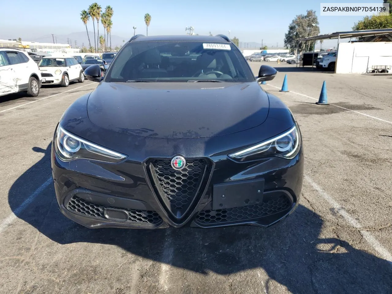 2023 Alfa Romeo Stelvio Ti VIN: ZASPAKBN0P7D54139 Lot: 78093184