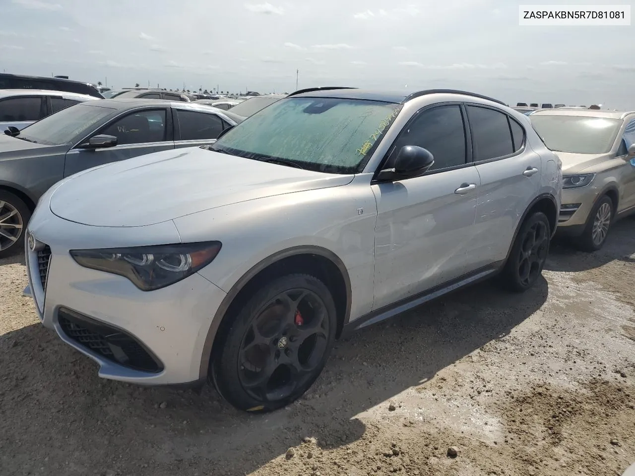 2024 Alfa Romeo Stelvio Ti VIN: ZASPAKBN5R7D81081 Lot: 74587934