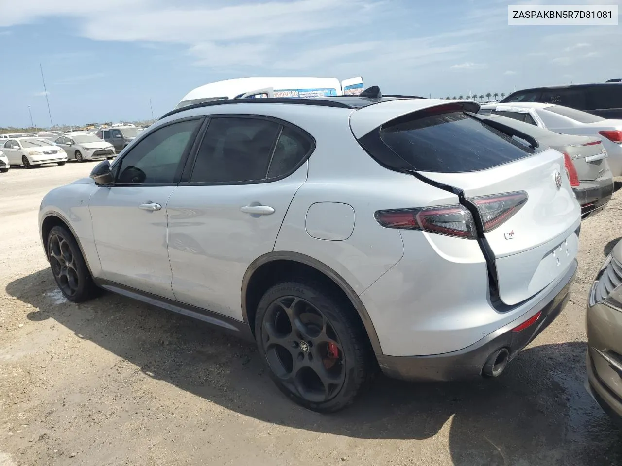 2024 Alfa Romeo Stelvio Ti VIN: ZASPAKBN5R7D81081 Lot: 74587934