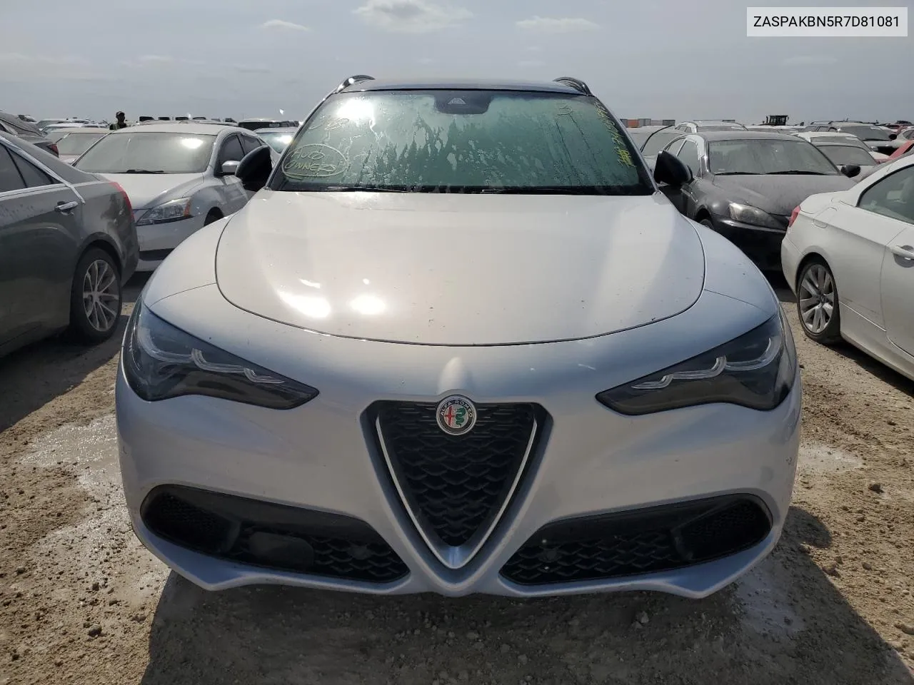 2024 Alfa Romeo Stelvio Ti VIN: ZASPAKBN5R7D81081 Lot: 74587934